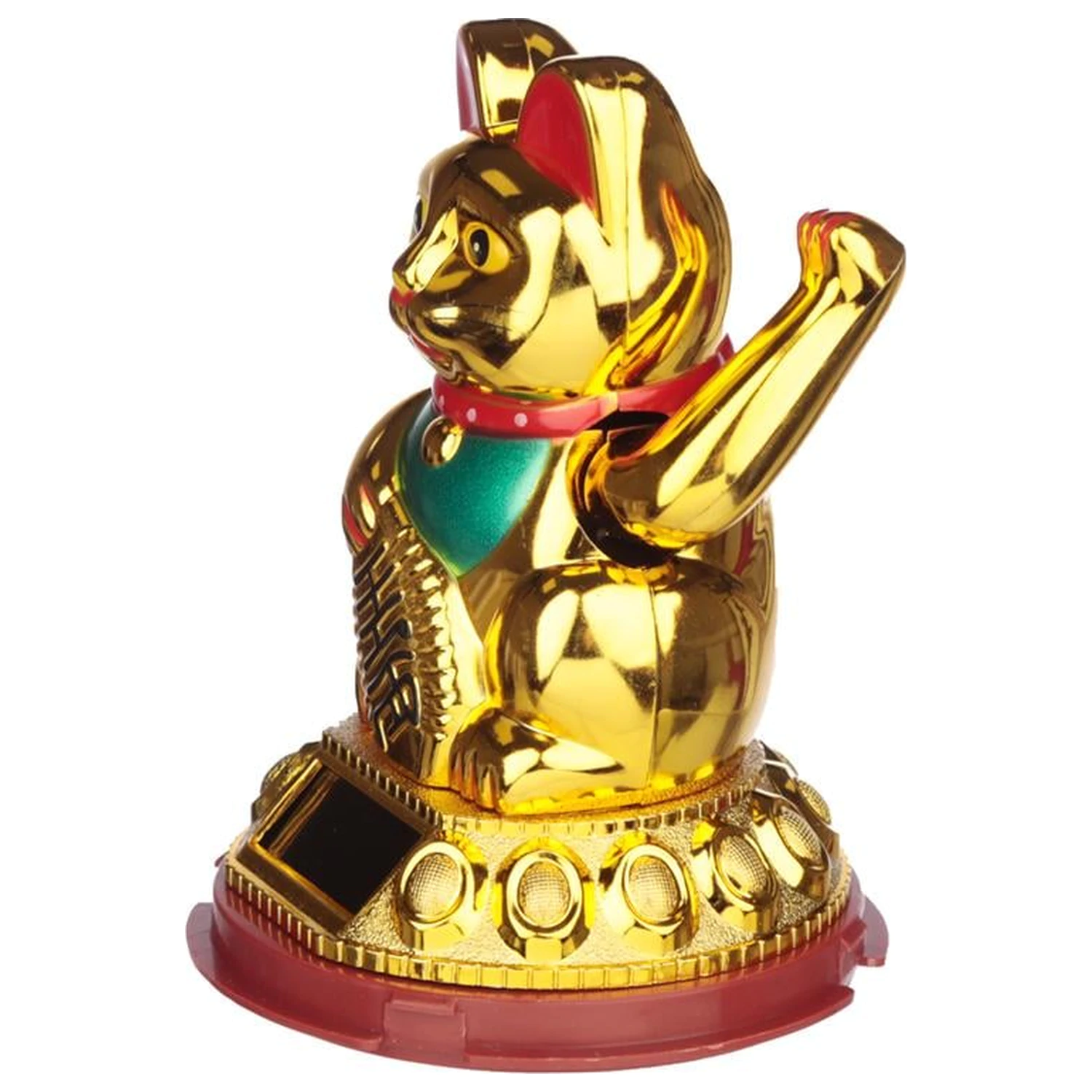 MANEKI-NEKO Good Luck Solarna Prijatelj Figurica 14 cm fotografija izdelka