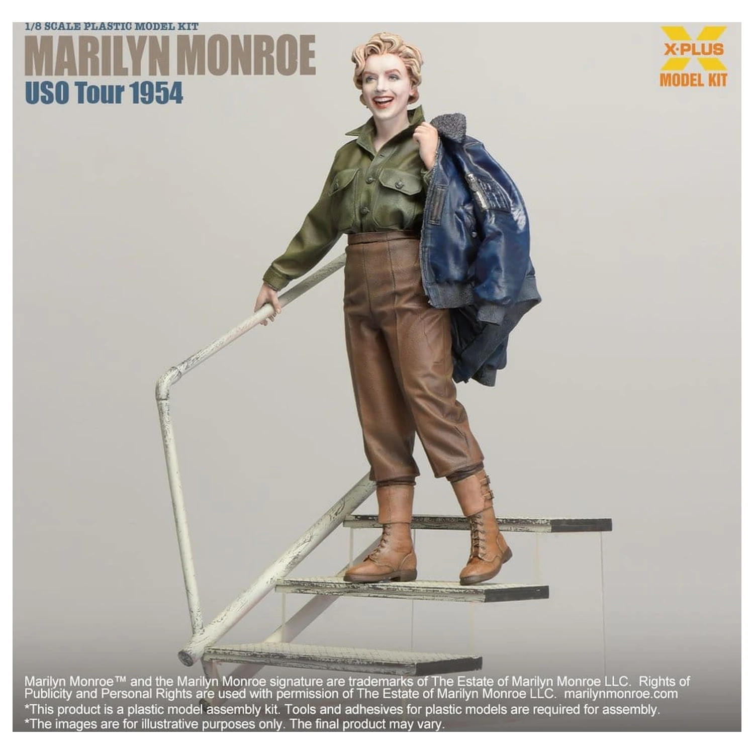 Marilyn Monroe Plastic Model Kit 1/8 (Reprodukcija) 26 cm fotografija izdelka