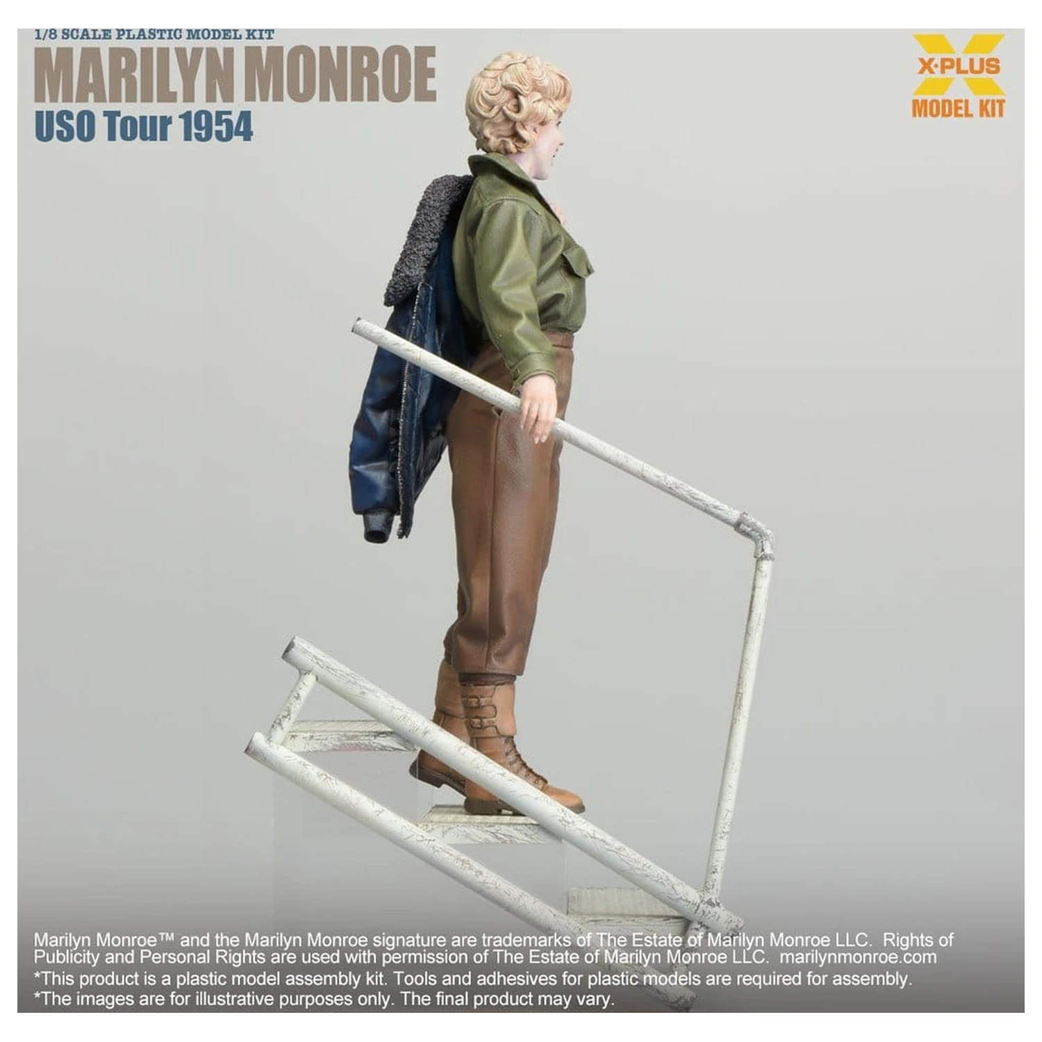 Marilyn Monroe Plastic Model Kit 1/8 (Reprodukcija) 26 cm fotografija izdelka