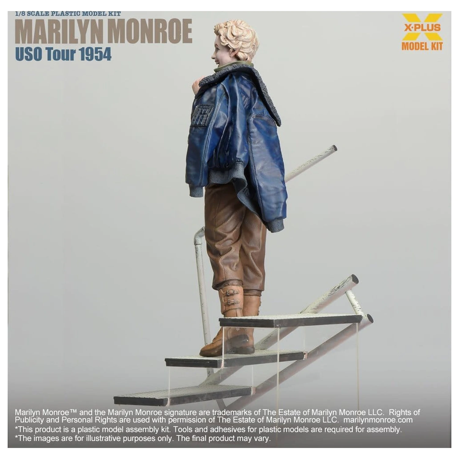 Marilyn Monroe Plastic Model Kit 1/8 (Reprodukcija) 26 cm fotografija izdelka