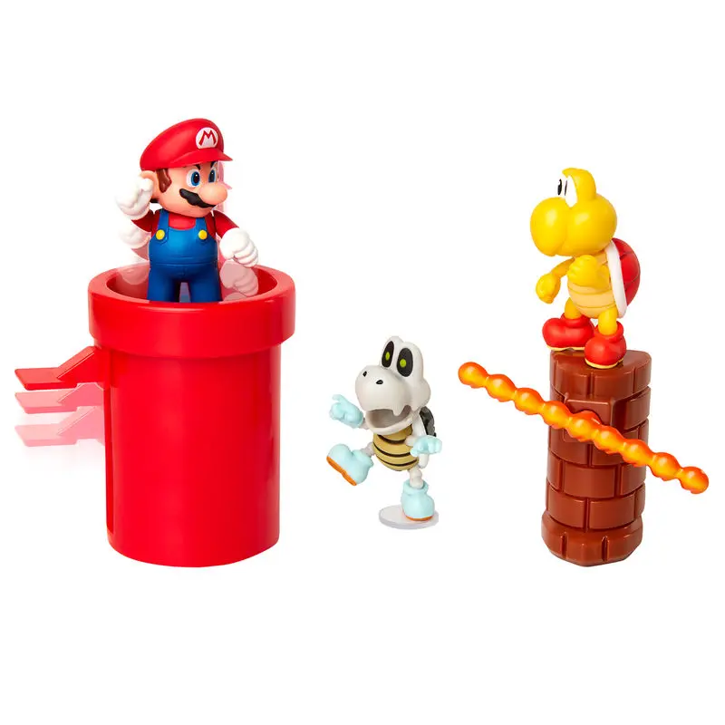 World of Nintendo Super Mario Diorama Set Temnica fotografija izdelka