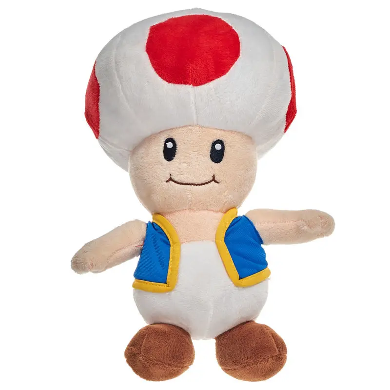 Mario Bros Toad mehka plišasta igrača 30 cm fotografija izdelka