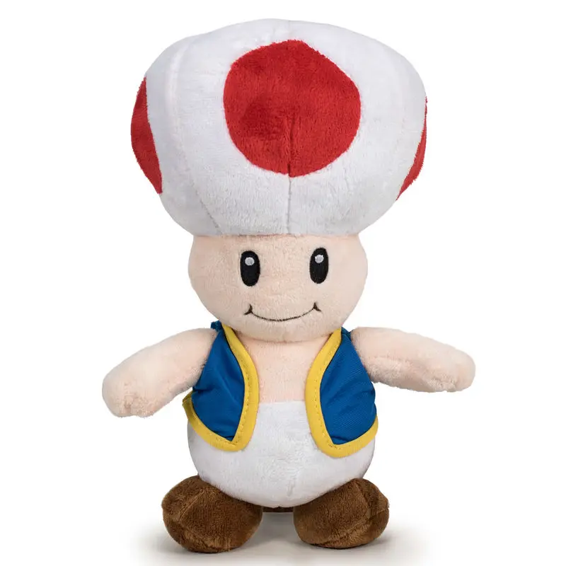 Mario Bros Toad mehka plišasta igrača 30 cm fotografija izdelka