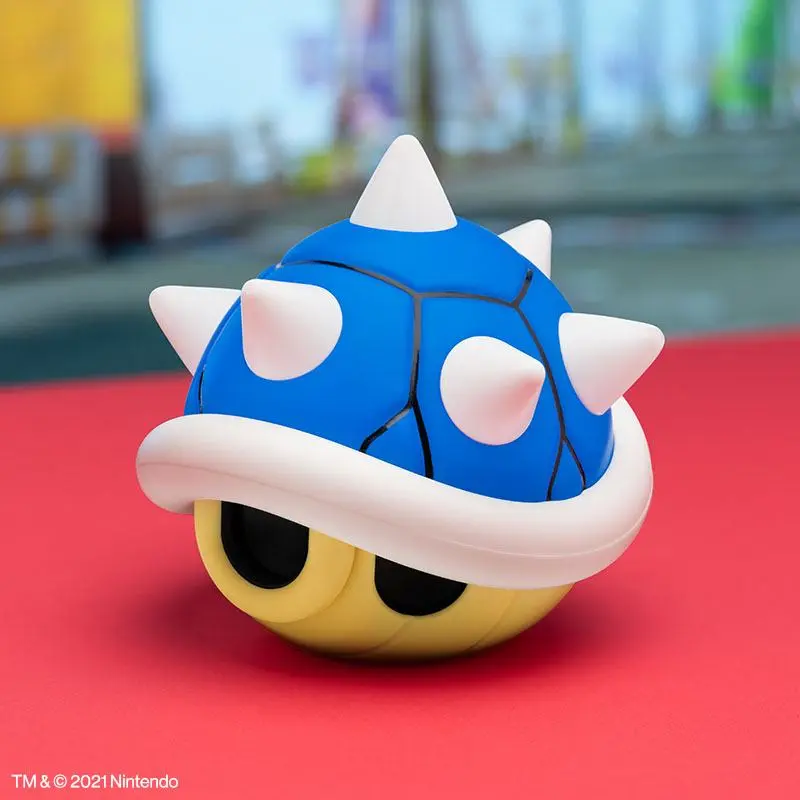 Mario Kart škatlasta svetilka z zvokom Blue Shell 14 cm fotografija izdelka