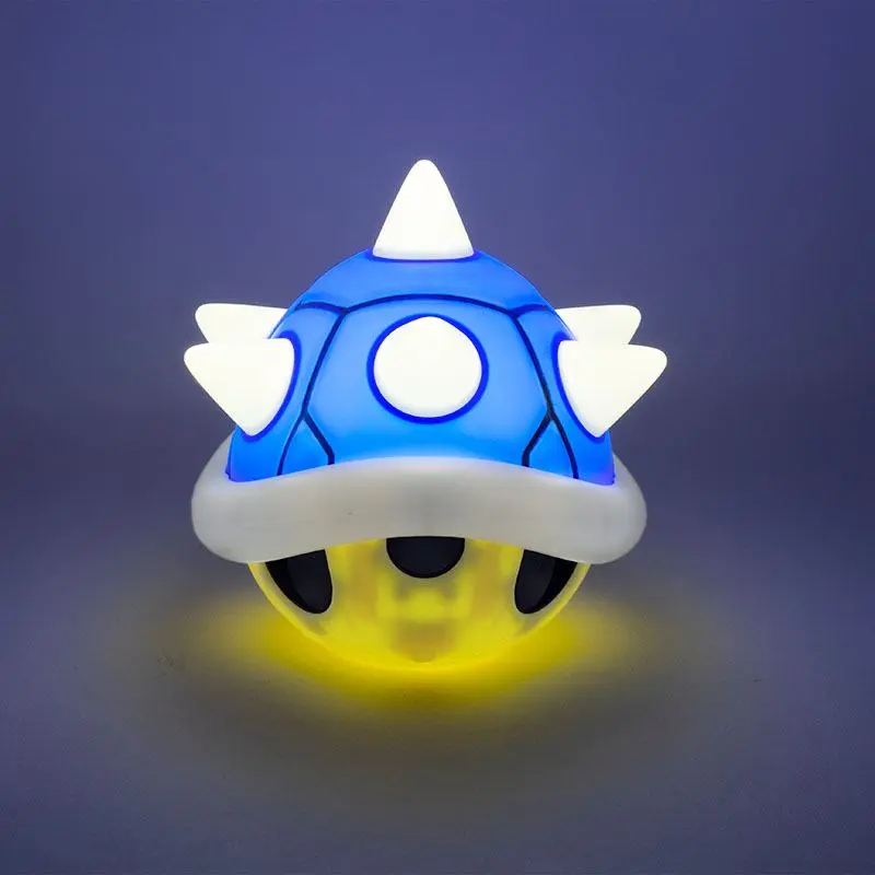 Mario Kart škatlasta svetilka z zvokom Blue Shell 14 cm fotografija izdelka