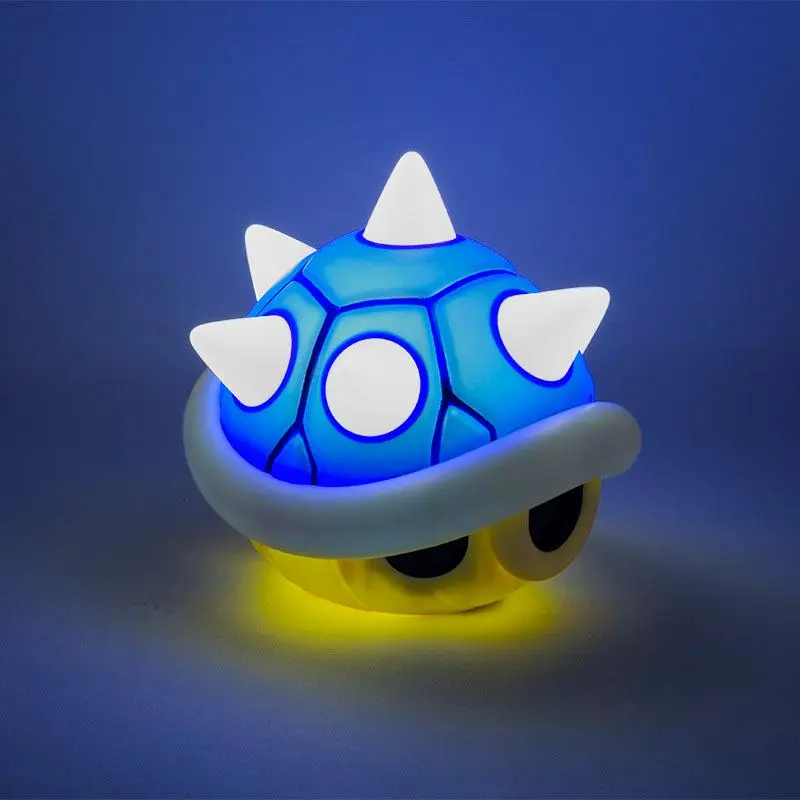 Mario Kart škatlasta svetilka z zvokom Blue Shell 14 cm fotografija izdelka