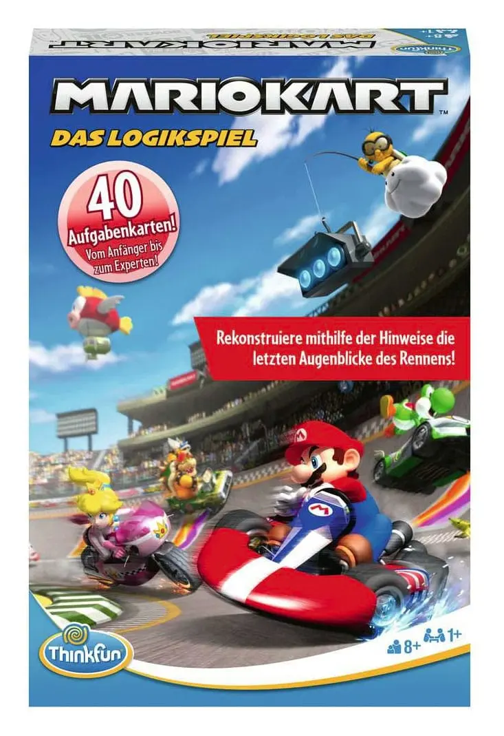 Mario Kart družabna igra Das Logikspiel *Nemška izdaja* fotografija izdelka