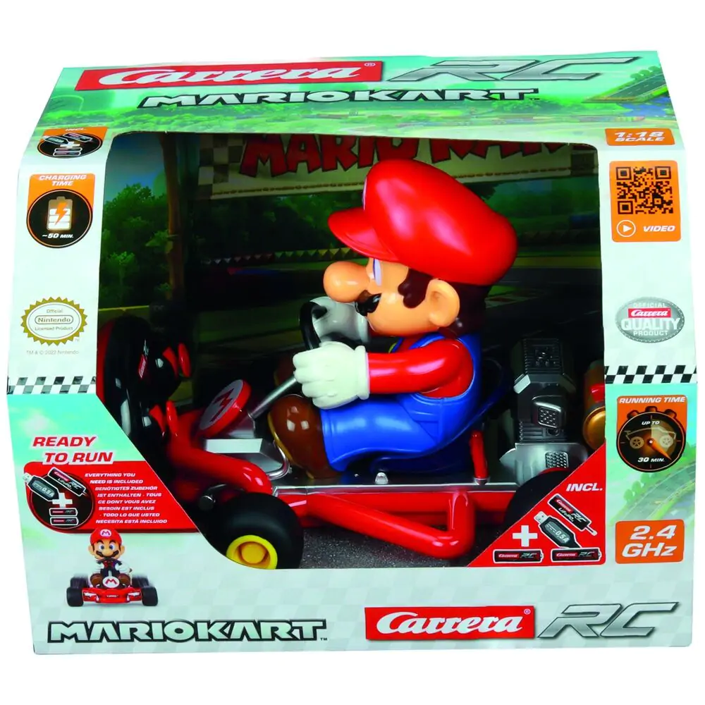 Mario Kart Pipe Kart avtomobil na radijski nadzor fotografija izdelka
