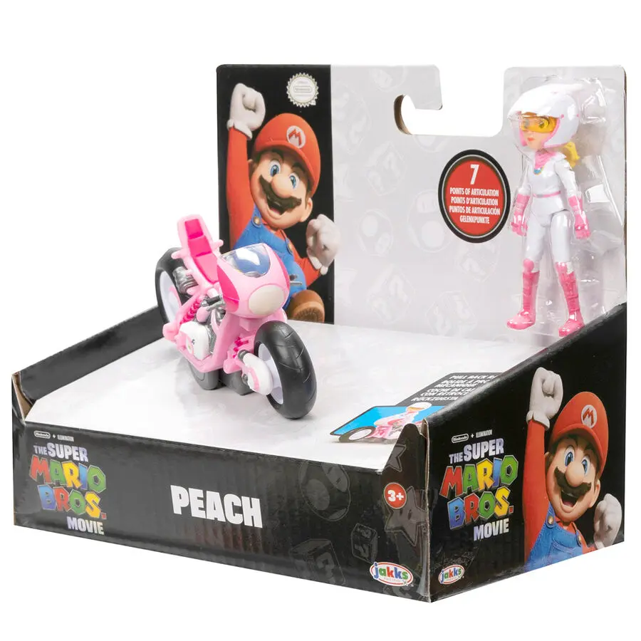 Mario Kart The Movie Peach Kart figura 7 cm fotografija izdelka