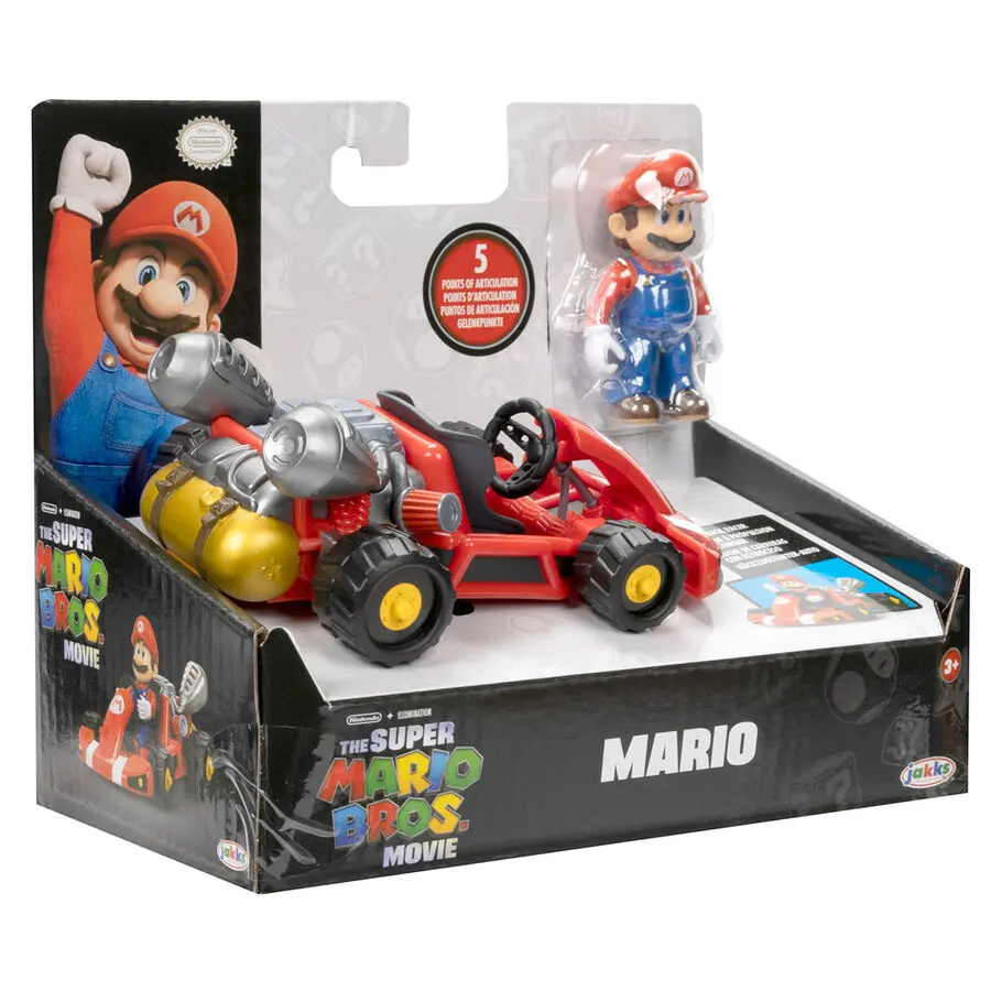 Mario Kart The Movie Super Mario Kart figura 7 cm fotografija izdelka