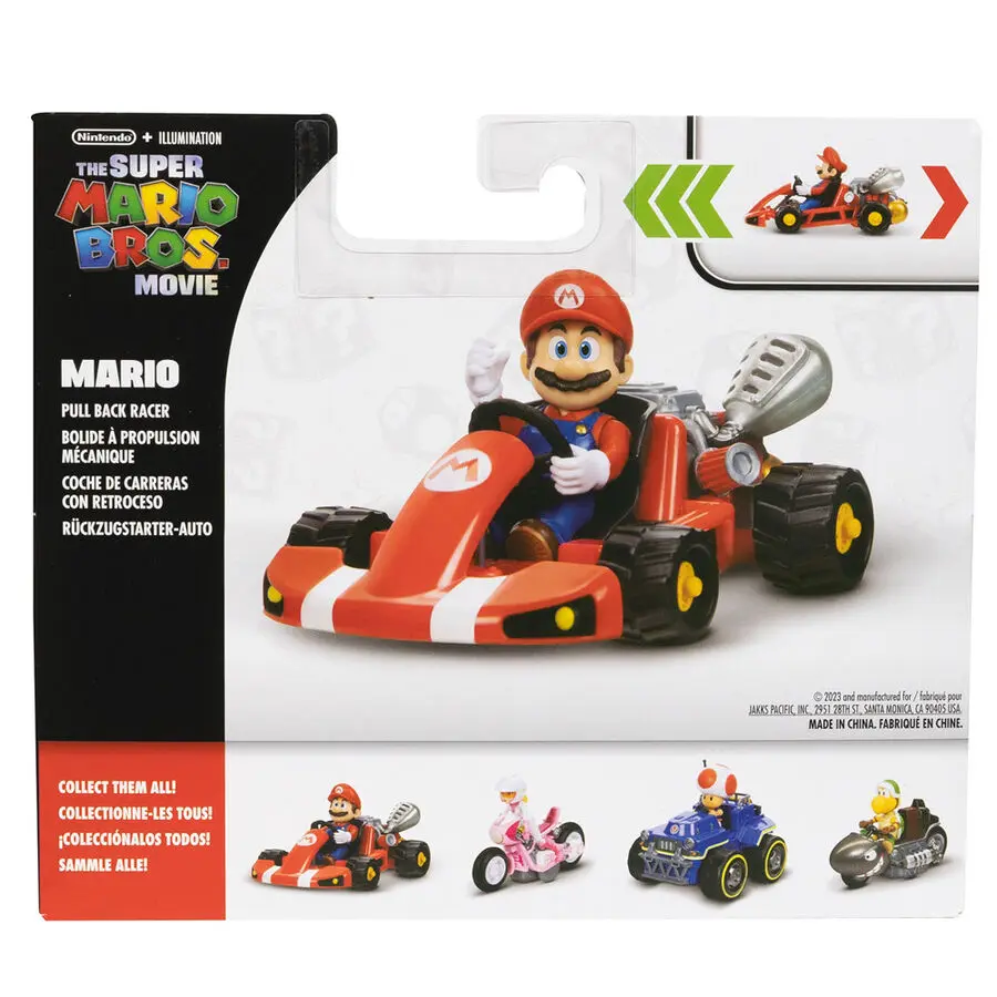 Mario Kart The Movie Super Mario Kart figura 7 cm fotografija izdelka