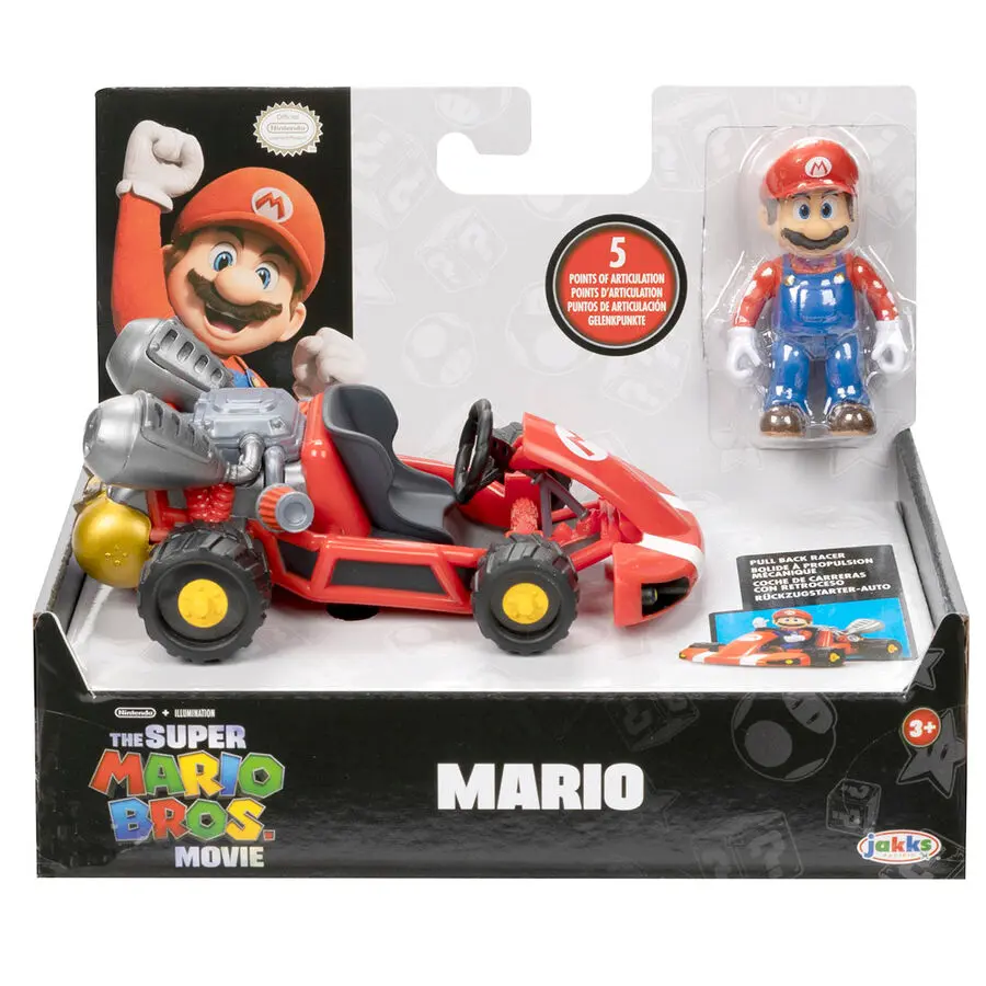 Mario Kart The Movie Super Mario Kart figura 7 cm fotografija izdelka