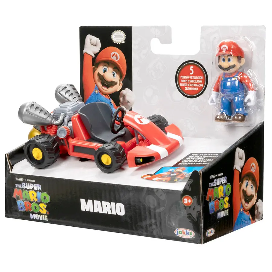 Mario Kart The Movie Super Mario Kart figura 7 cm fotografija izdelka