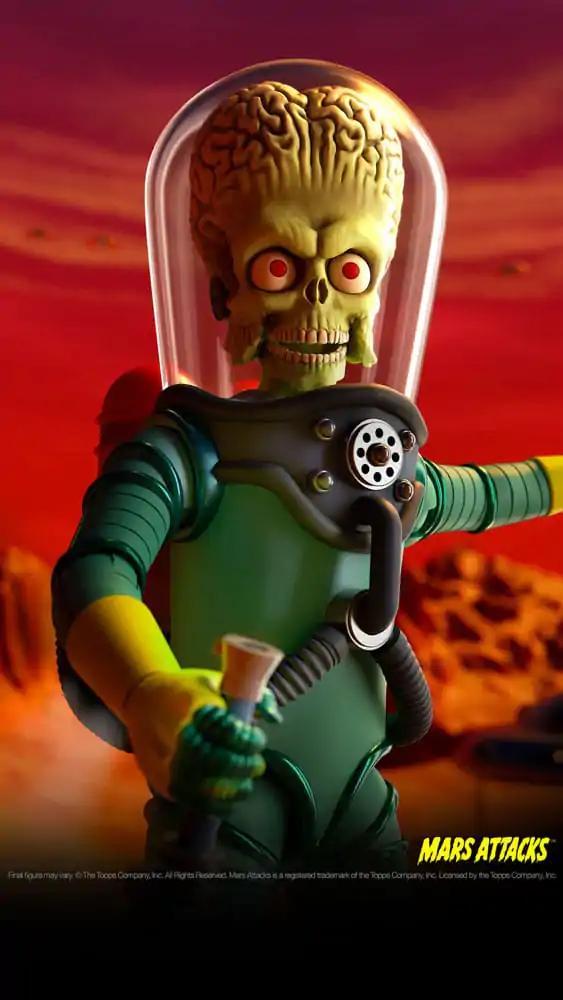 Mars Attacks Ultimates akcijska figura Marsovec Wave 1 18 cm fotografija izdelka