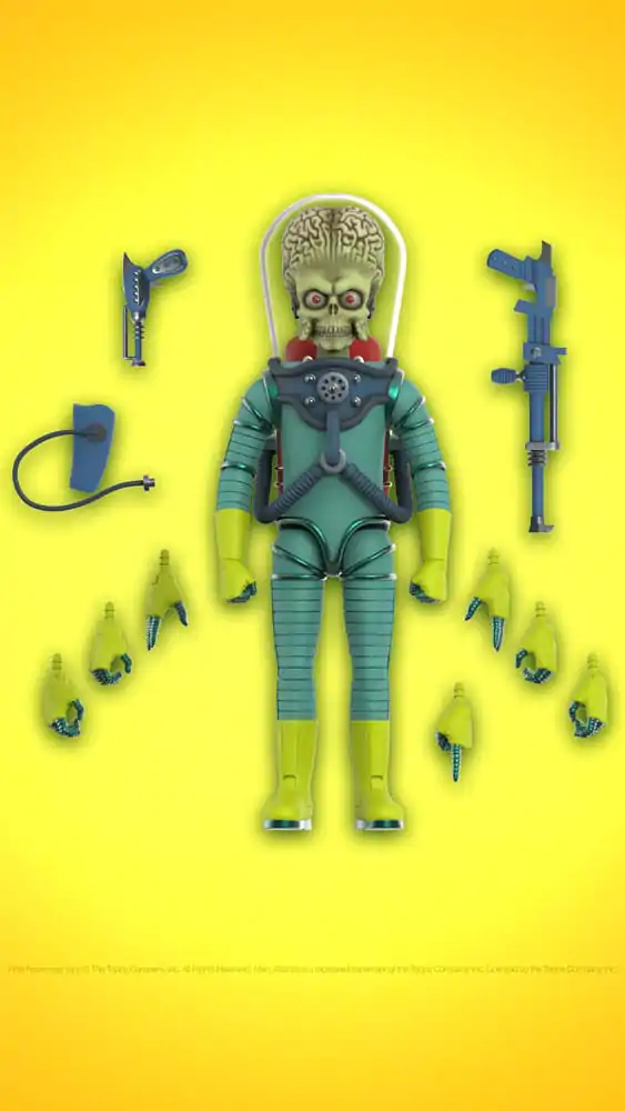 Mars Attacks Ultimates akcijska figura Marsovec Wave 1 18 cm fotografija izdelka