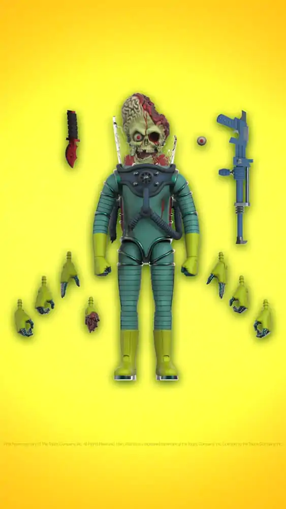 Mars Attacks Ultimates akcijska figura Martian Wave 1 (Smashing the Enemy) 18 cm fotografija izdelka
