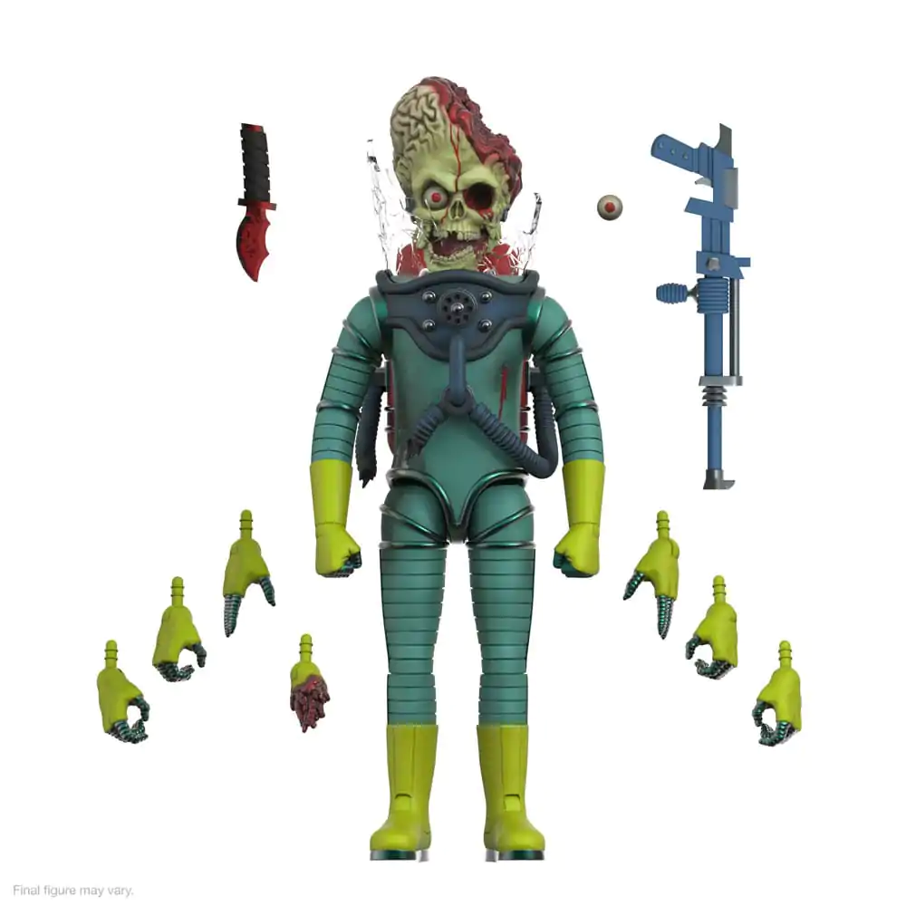 Mars Attacks Ultimates akcijska figura Martian Wave 1 (Smashing the Enemy) 18 cm fotografija izdelka
