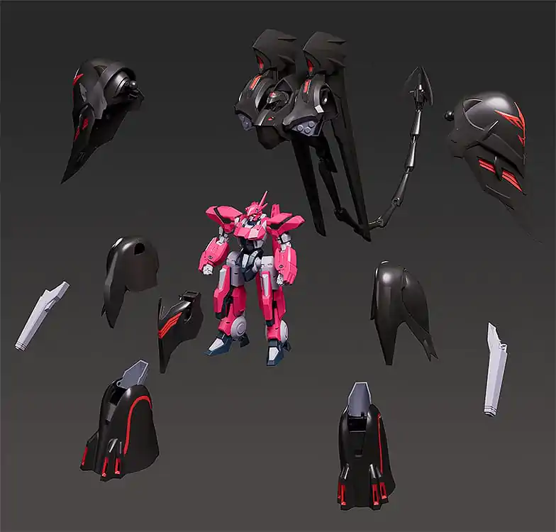 Martian Successor Nadesico: The Motion Picture - Prince of Darkness Moderoid Plastic Model Kit Black Sarena 19 cm fotografija izdelka