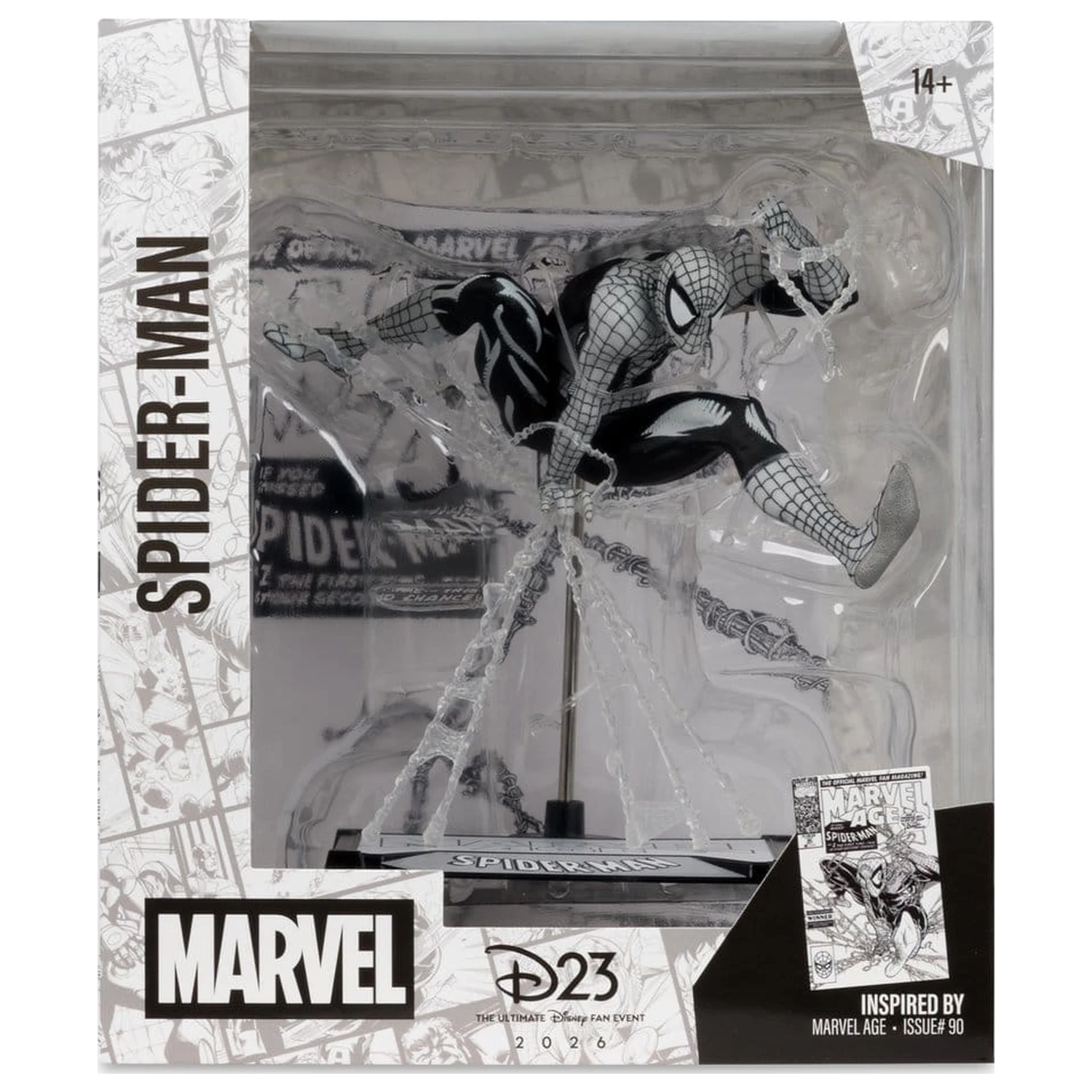 Marvel PVC kip 1/10 Spider-Man (Marvel Age #90) (Line Art) 18 cm fotografija izdelka