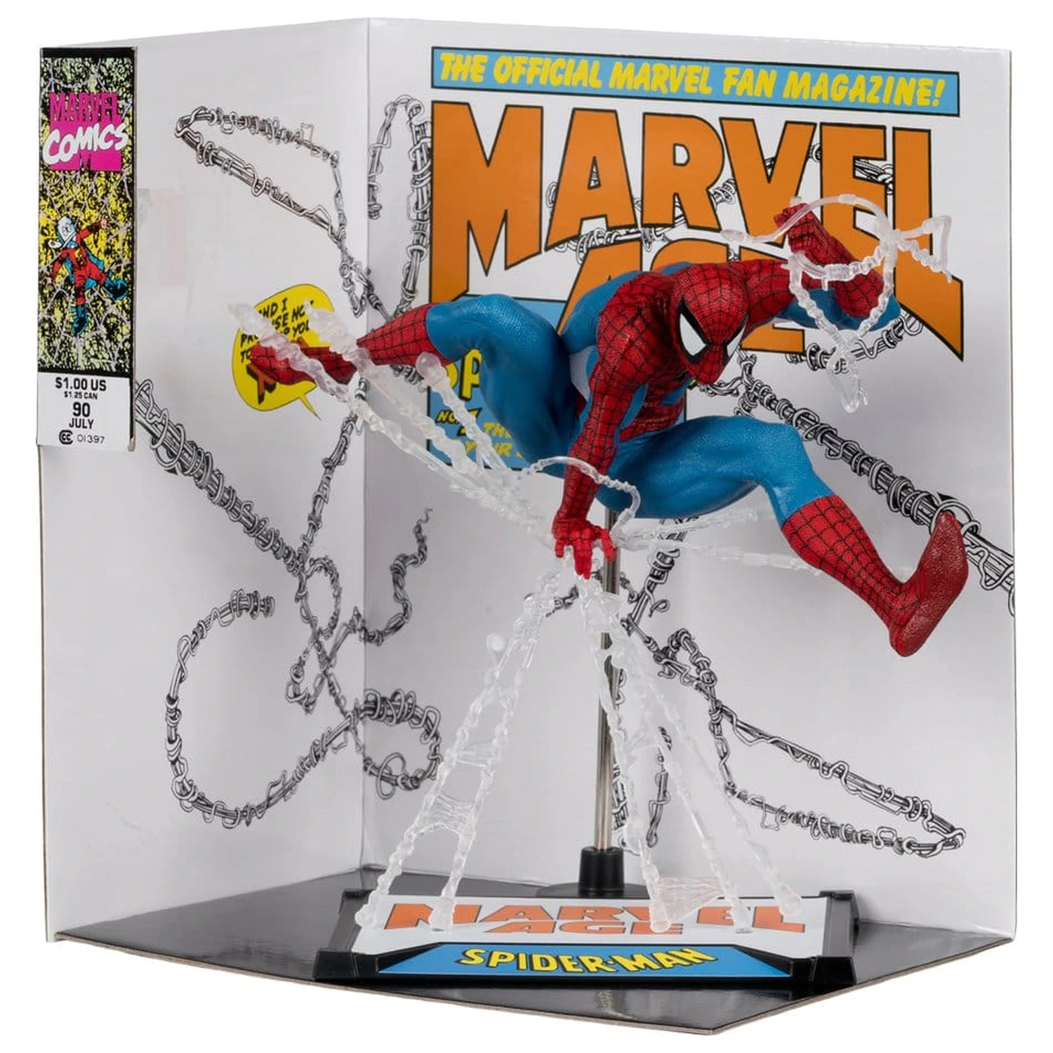Marvel PVC Kip 1/10 Spider-Man (Marvel Age #90) 18 cm fotografija izdelka