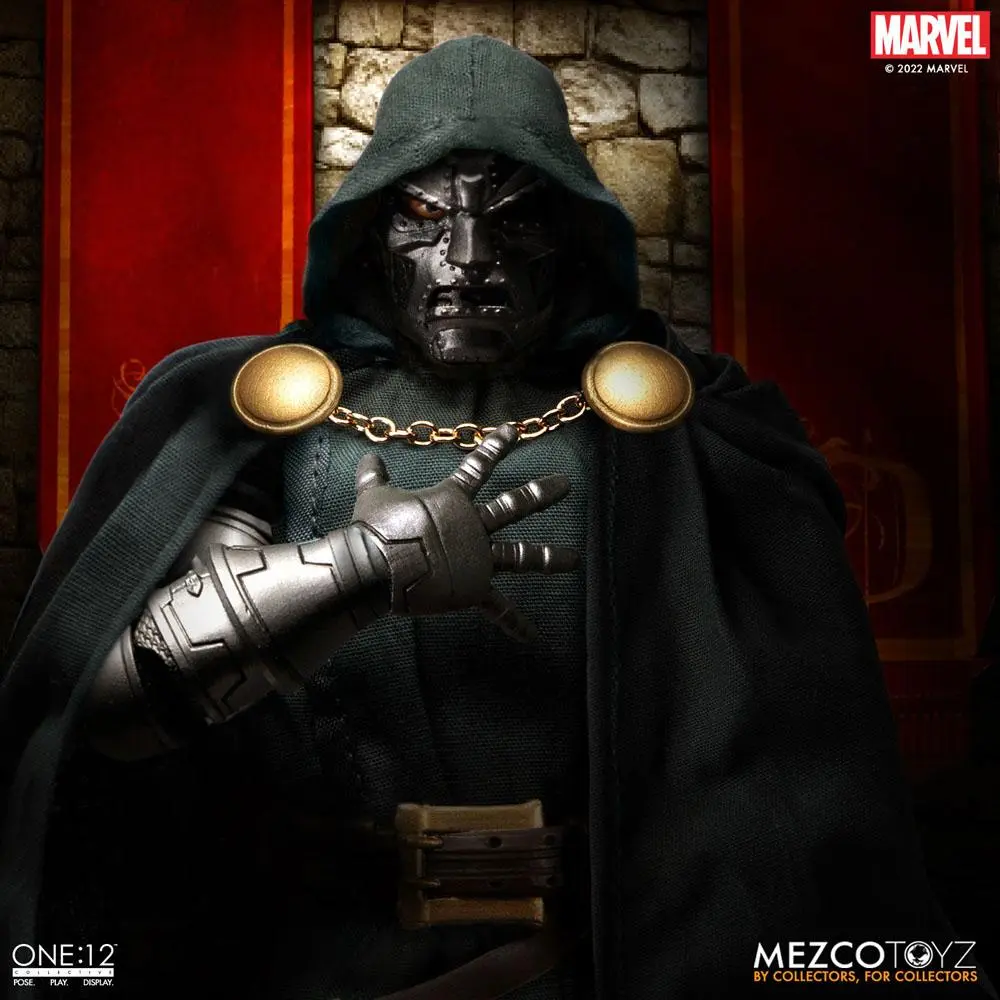 Marvel akcijska figura 1/12 Doctor Doom 17 cm fotografija izdelka
