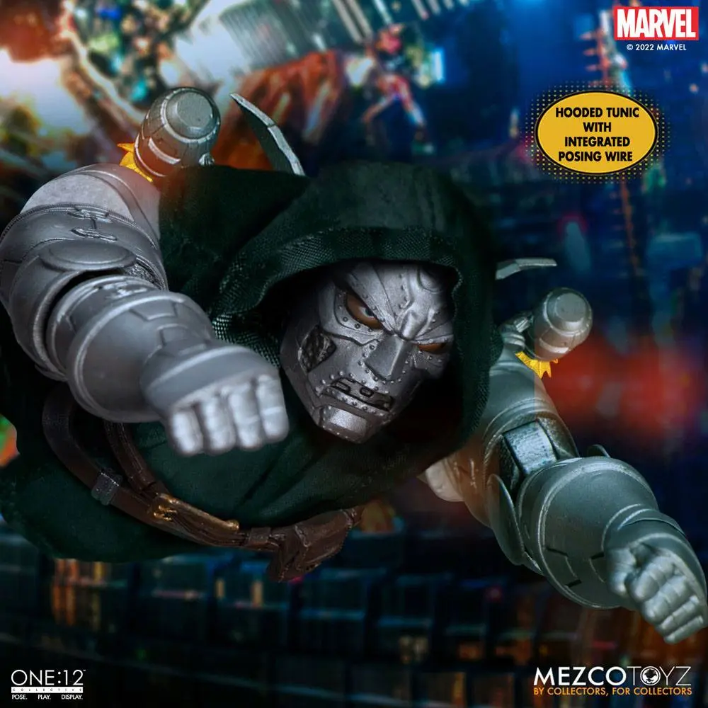 Marvel akcijska figura 1/12 Doctor Doom 17 cm fotografija izdelka