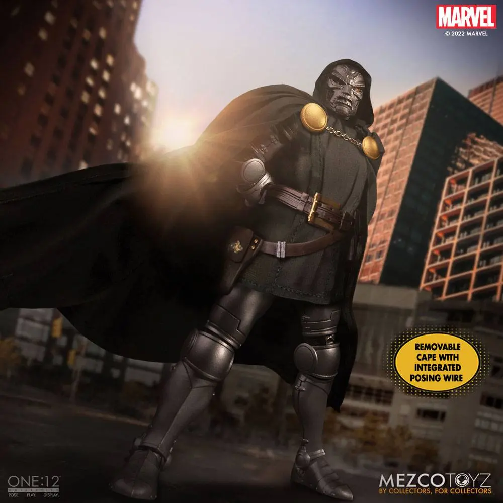Marvel akcijska figura 1/12 Doctor Doom 17 cm fotografija izdelka