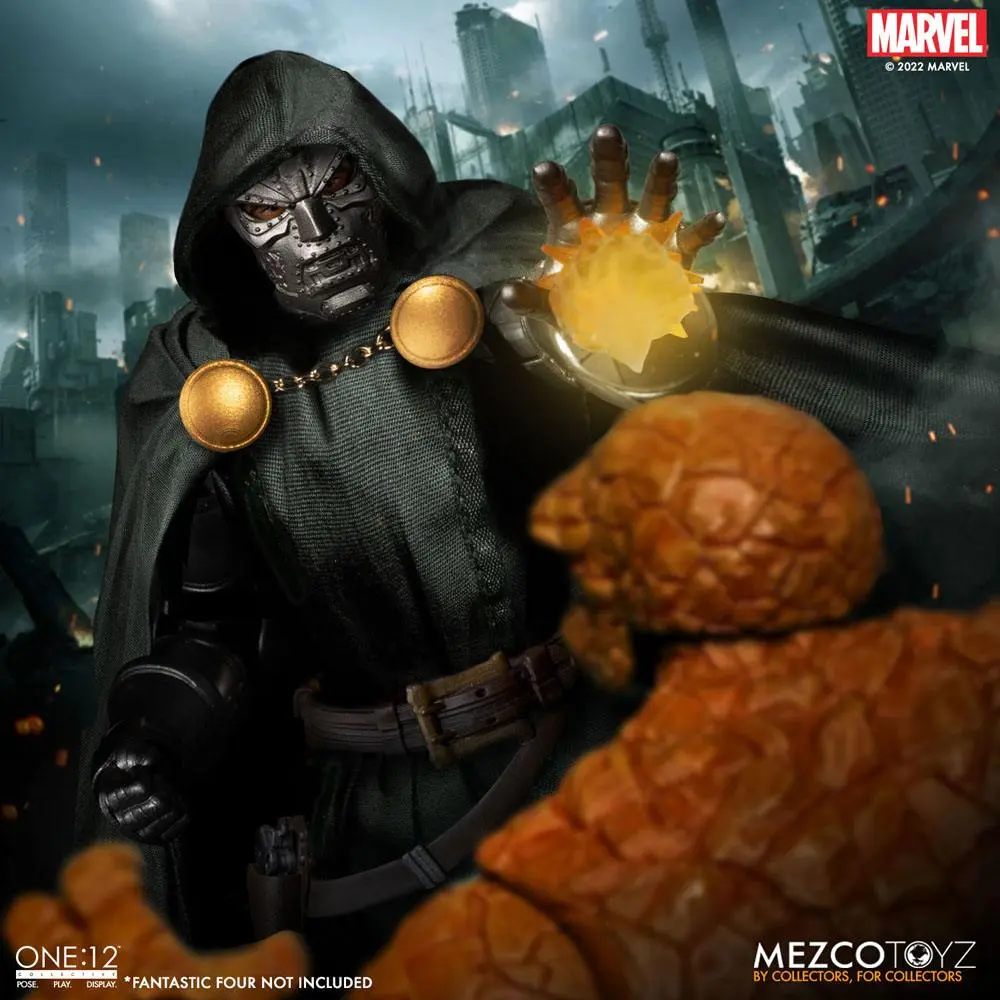 Marvel akcijska figura 1/12 Doctor Doom 17 cm fotografija izdelka