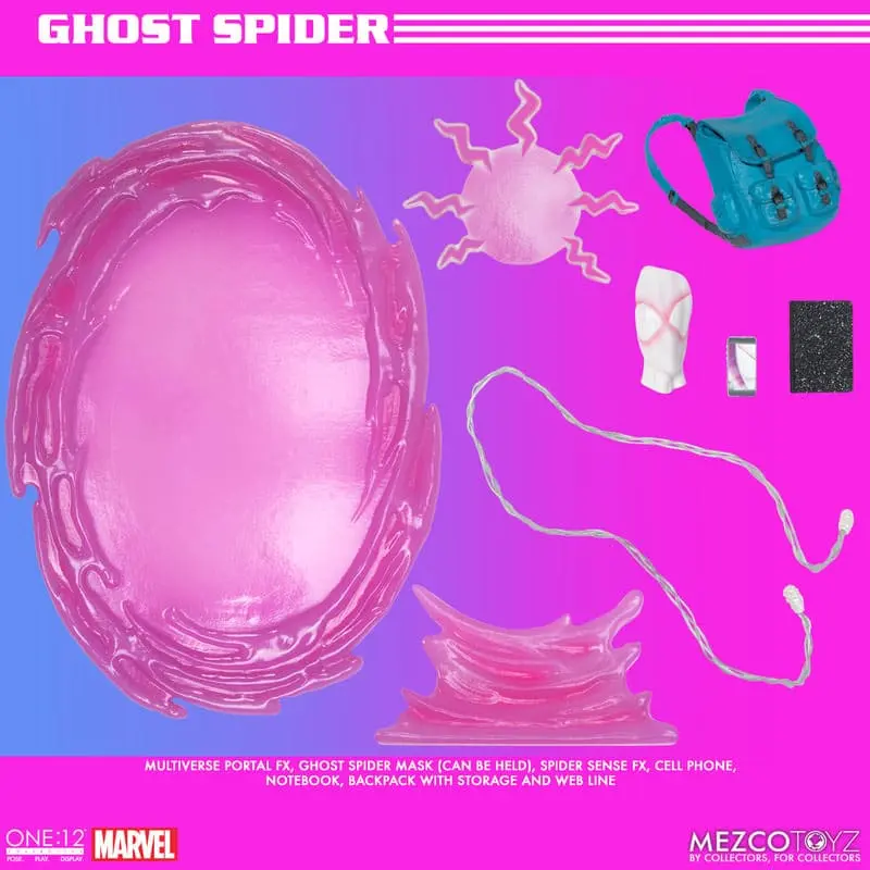 Marvel Action Figure 1/12 Ghost-Spider from Earth-65 16 cm - akcijska figura fotografija izdelka