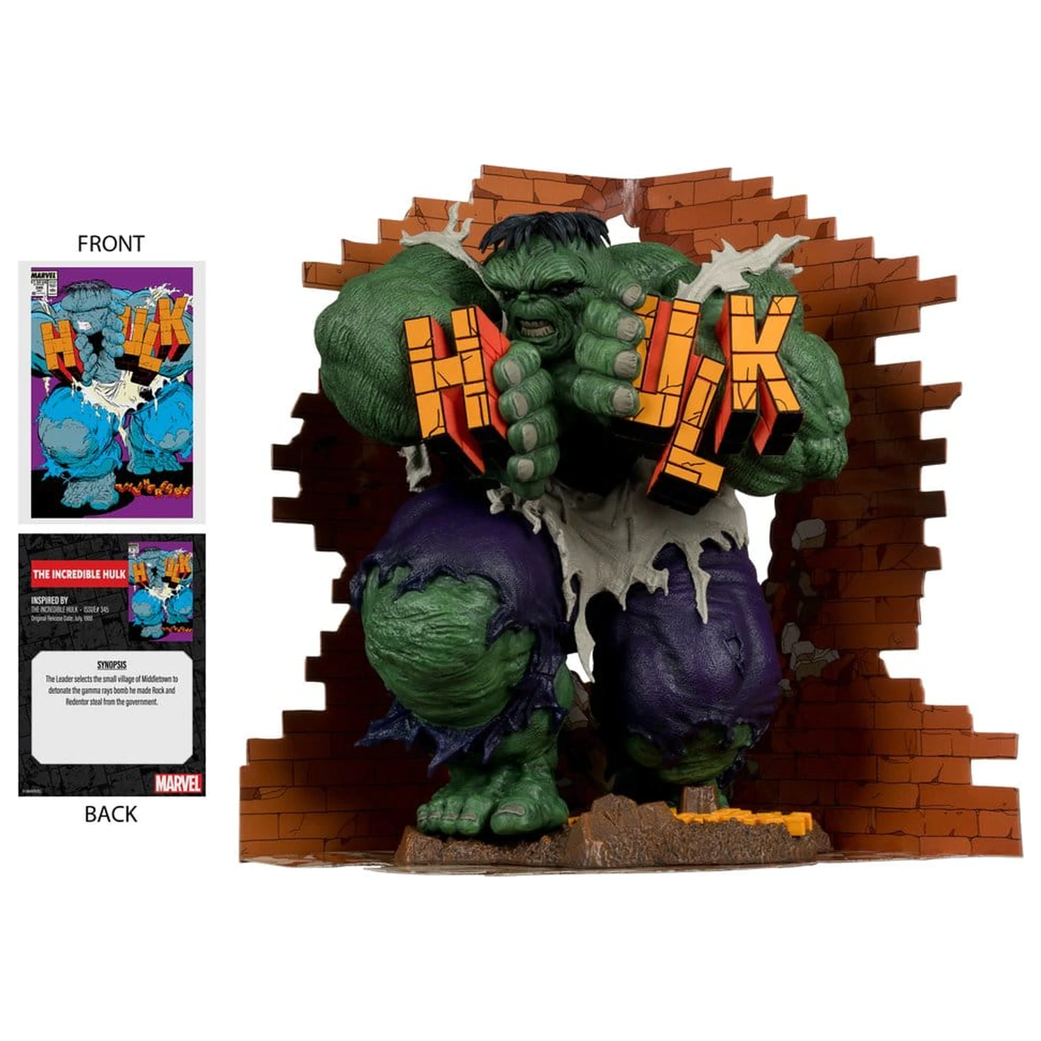 Marvel PVC kip 1/6 Hulk (The Incredible Hulk #345) (Gold Label) fotografija izdelka