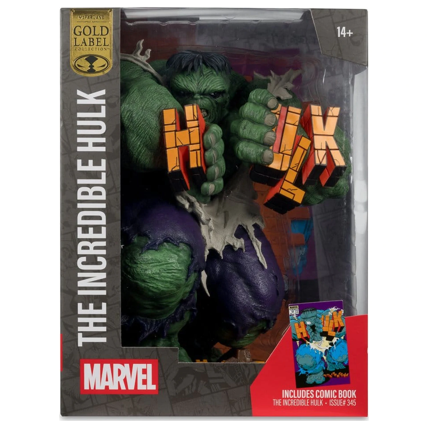 Marvel PVC kip 1/6 Hulk (The Incredible Hulk #345) (Gold Label) fotografija izdelka