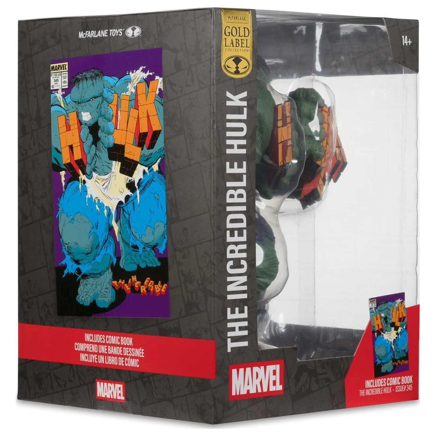 Marvel PVC kip 1/6 Hulk (The Incredible Hulk #345) (Gold Label) fotografija izdelka
