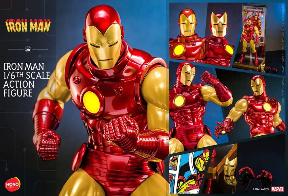 Marvel Akcijska Figura 1/6 Iron Man 32 cm fotografija izdelka