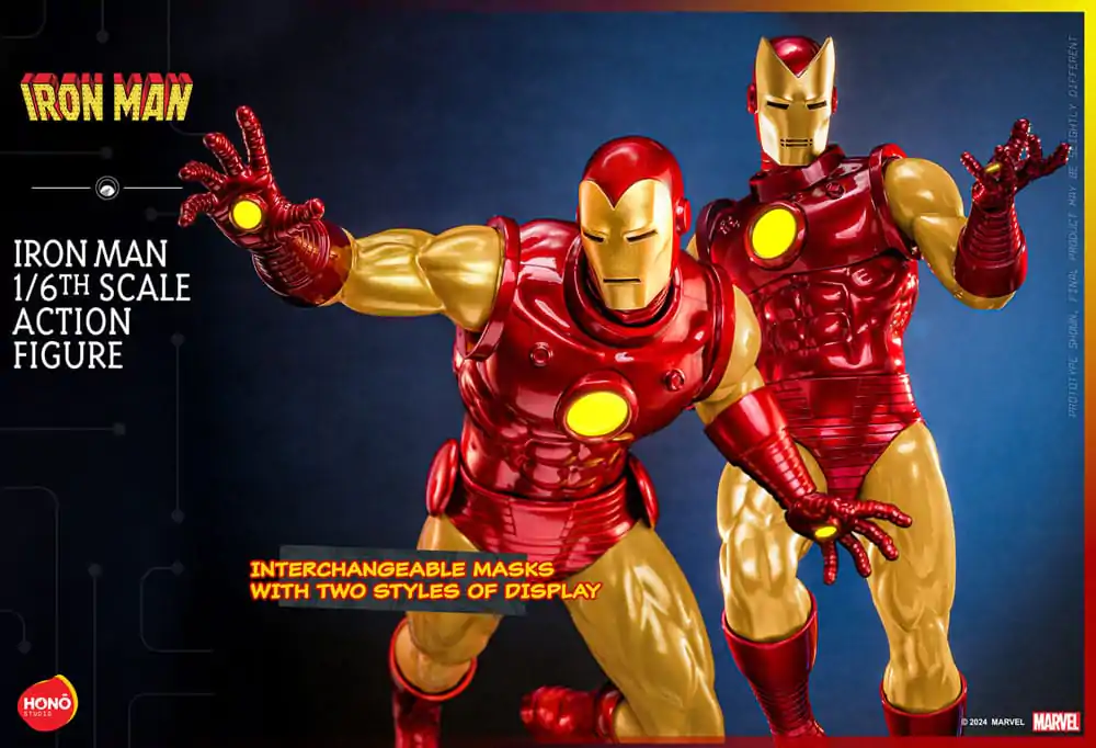 Marvel Akcijska Figura 1/6 Iron Man 32 cm fotografija izdelka