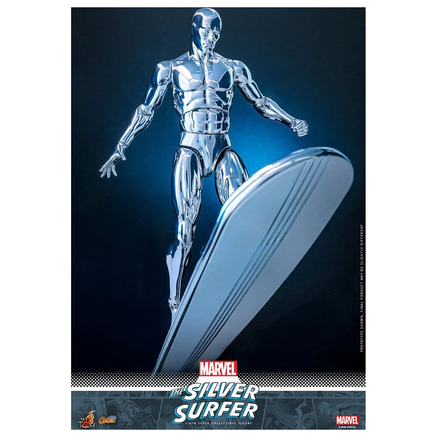Marvel Akcijska Figura 1/6 Silver Surfer 32 cm fotografija izdelka