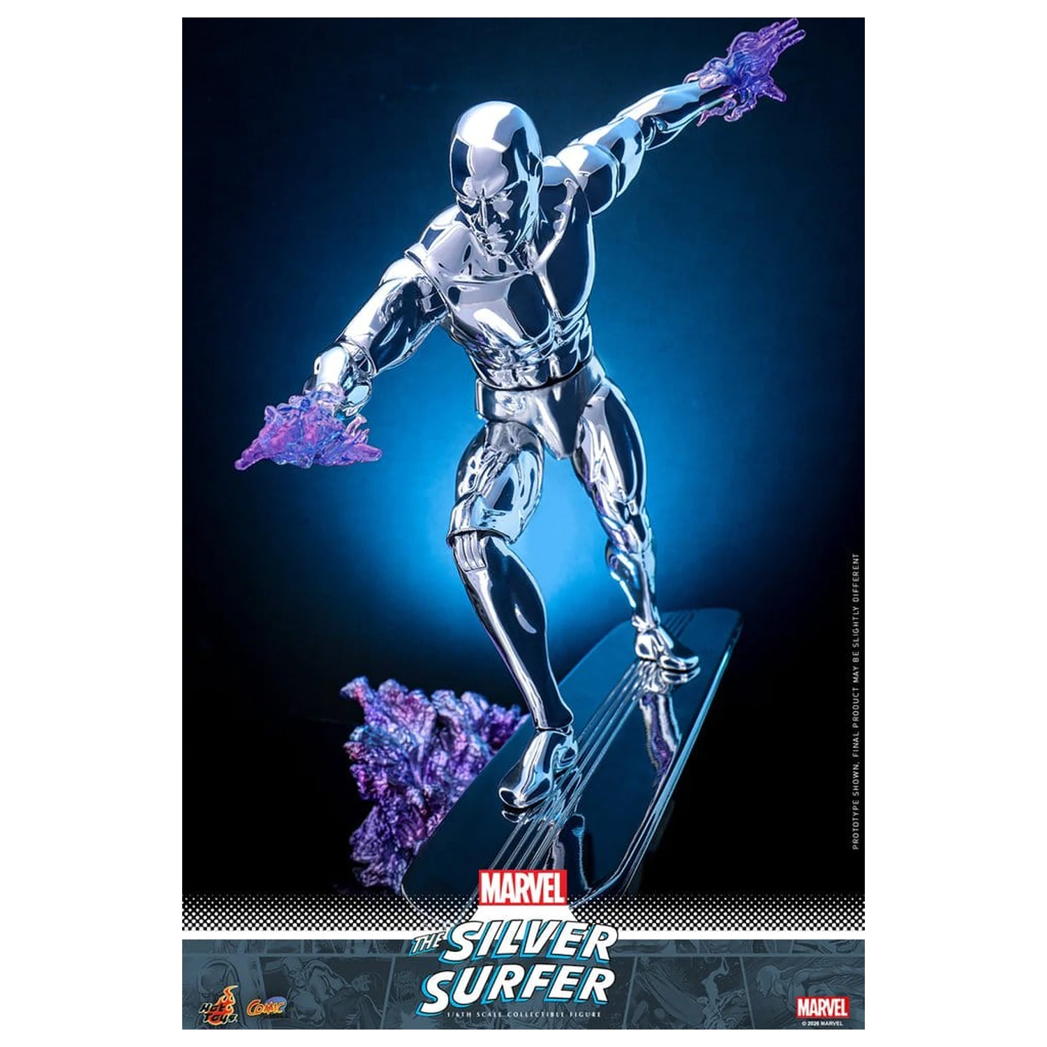 Marvel Akcijska Figura 1/6 Silver Surfer 32 cm fotografija izdelka