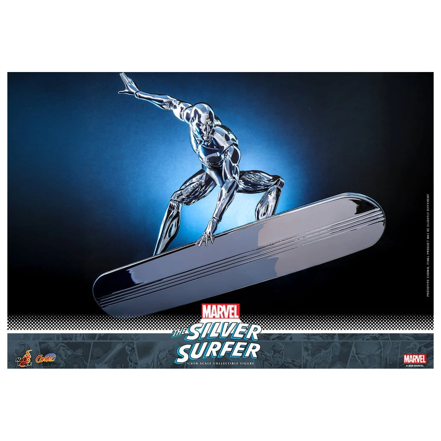 Marvel Akcijska Figura 1/6 Silver Surfer 32 cm fotografija izdelka
