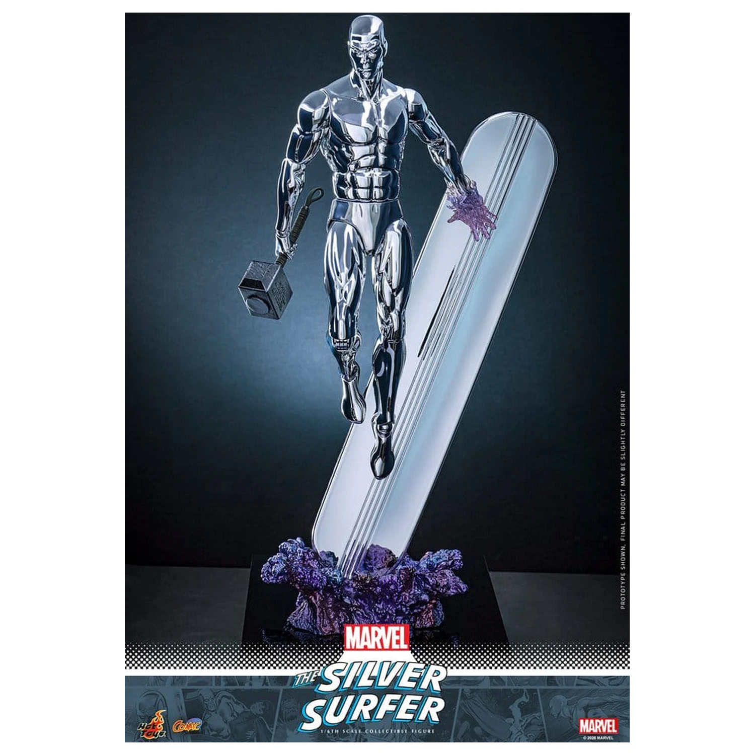 Marvel Akcijska Figura 1/6 Silver Surfer 32 cm fotografija izdelka
