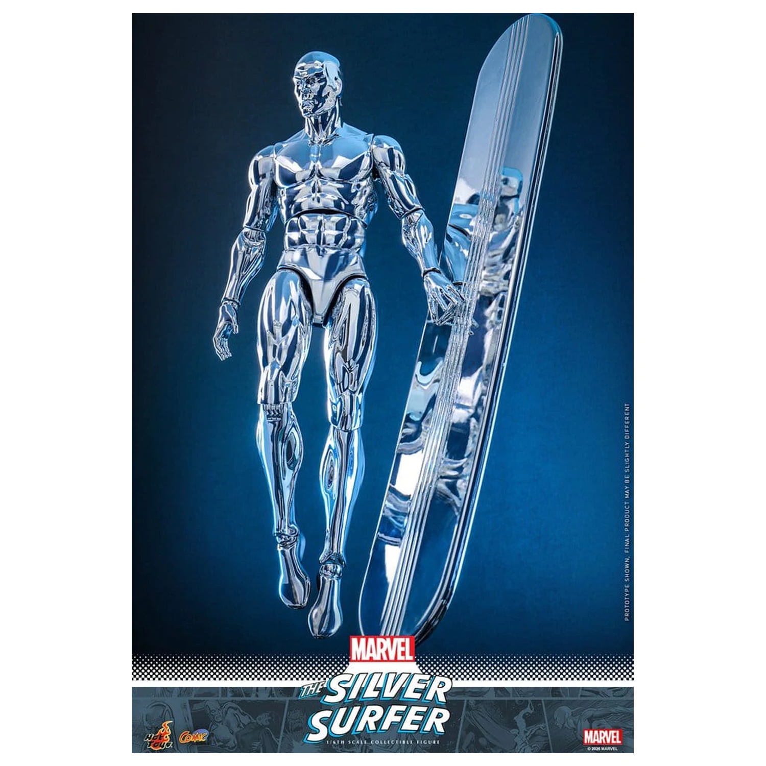 Marvel Akcijska Figura 1/6 Silver Surfer 32 cm fotografija izdelka