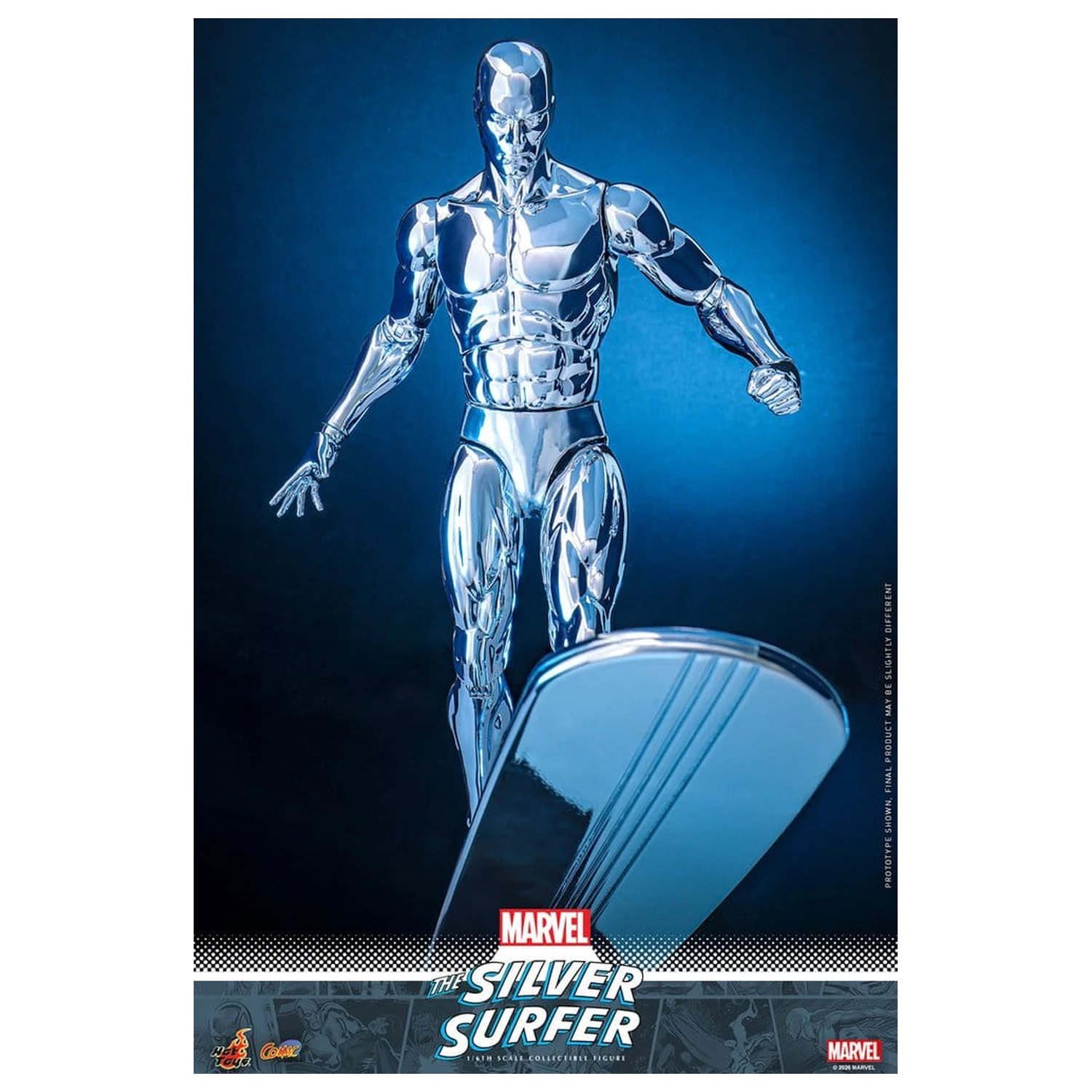 Marvel Akcijska Figura 1/6 Silver Surfer 32 cm fotografija izdelka