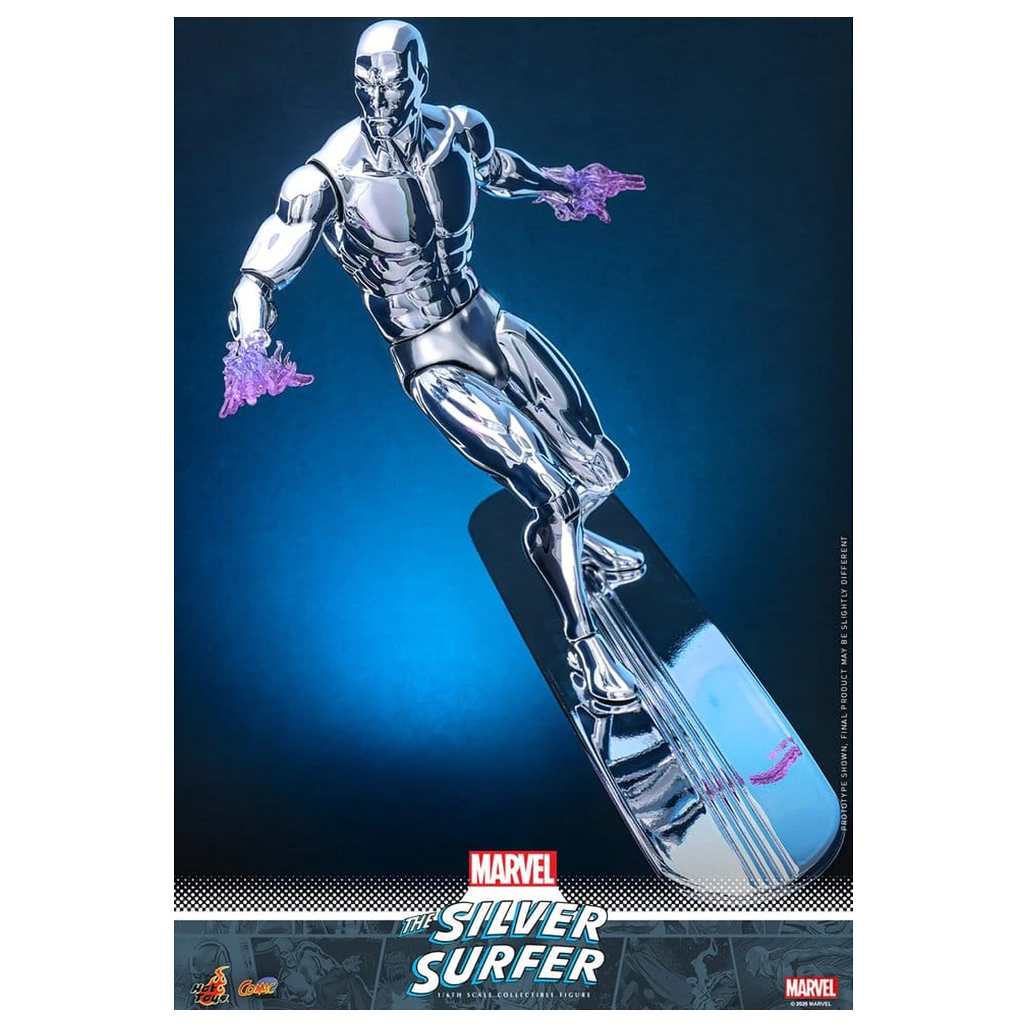 Marvel Akcijska Figura 1/6 Silver Surfer 32 cm fotografija izdelka