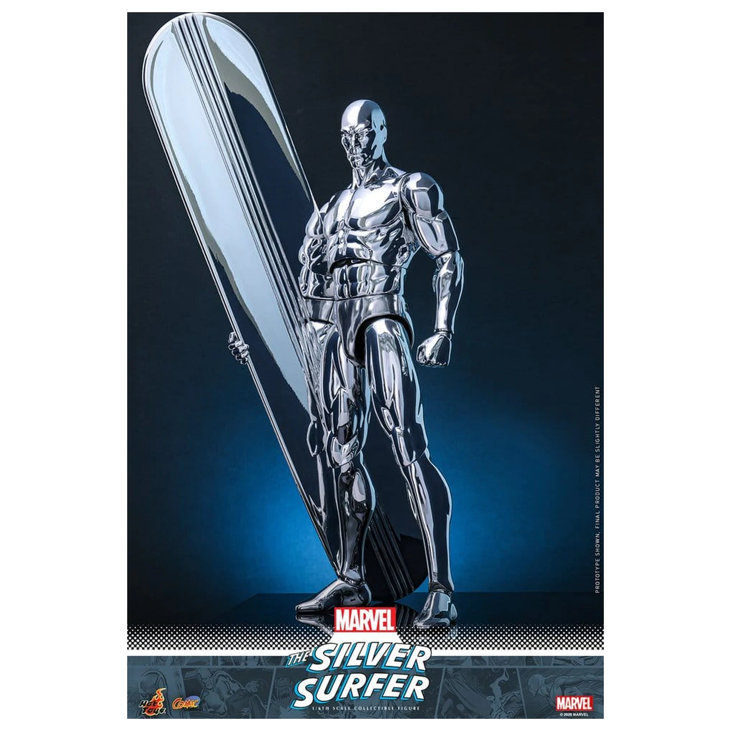 Marvel Akcijska Figura 1/6 Silver Surfer 32 cm fotografija izdelka