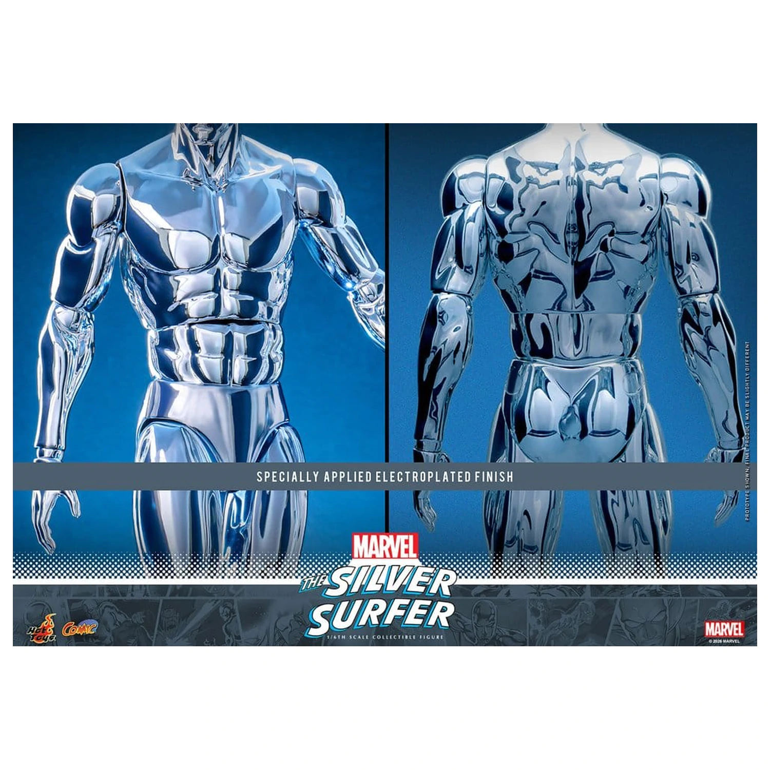 Marvel Akcijska Figura 1/6 Silver Surfer 32 cm fotografija izdelka