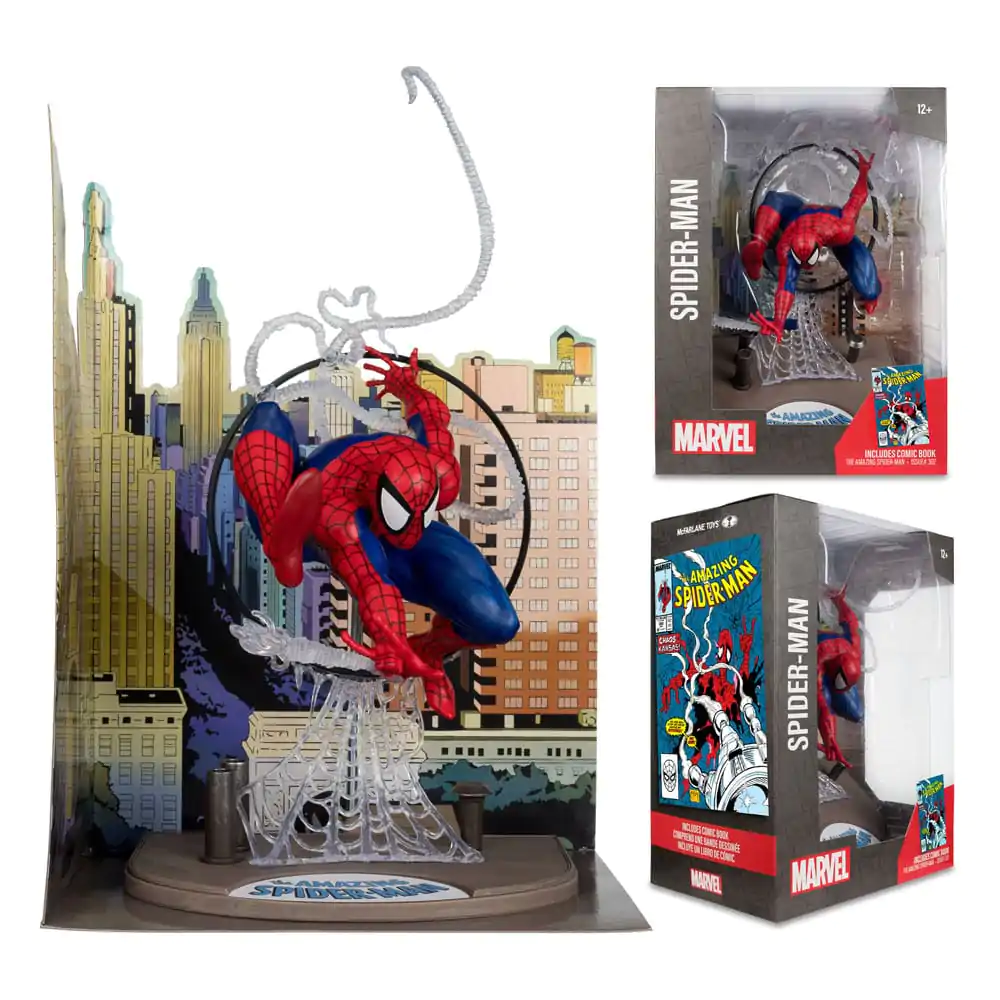 Marvel PVC Kip 1/6 Spider-Man (The Amazing Spider-Man #301) 30 cm fotografija izdelka