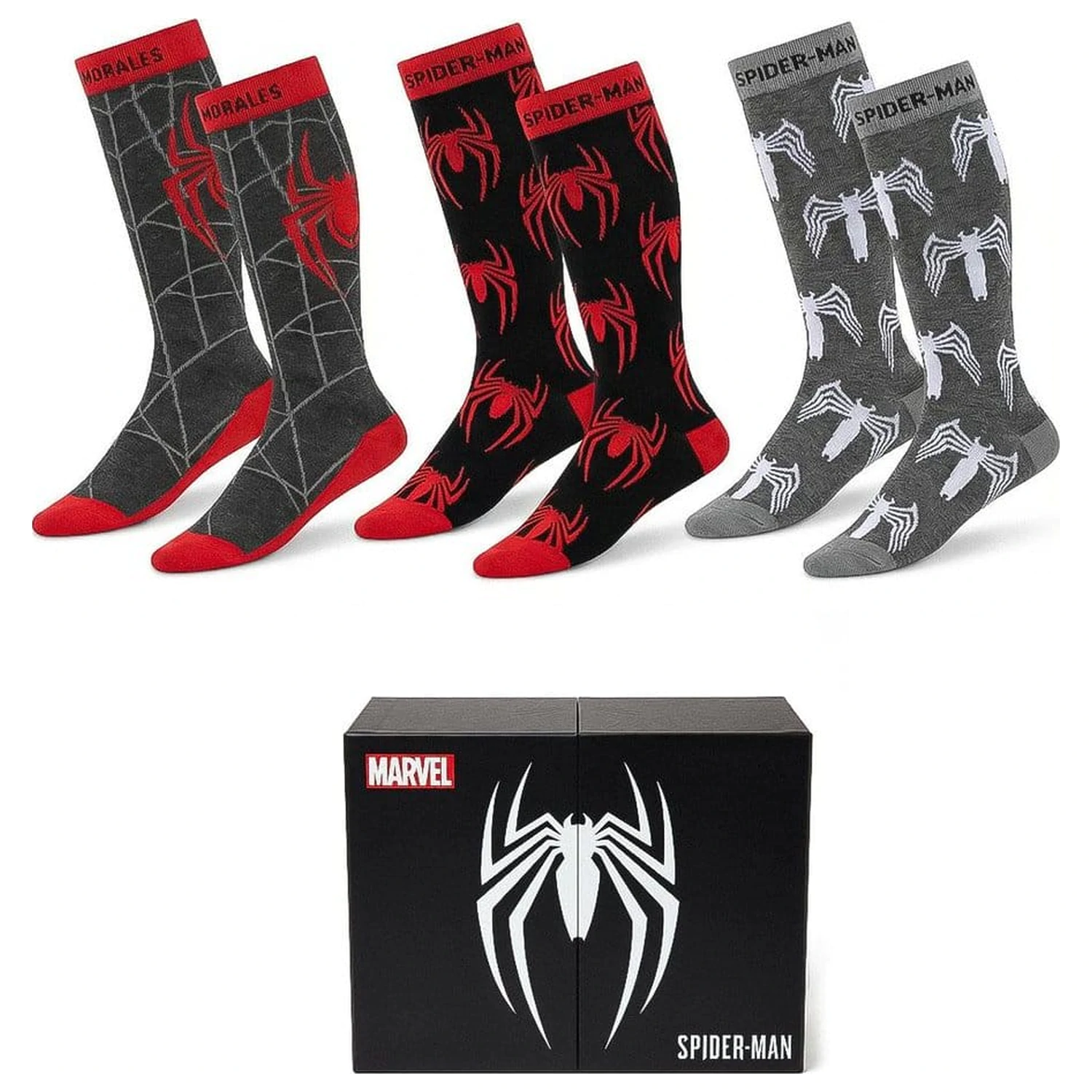 Marvel Nogavice 3-Pack Spider-Man 38-45 fotografija izdelka