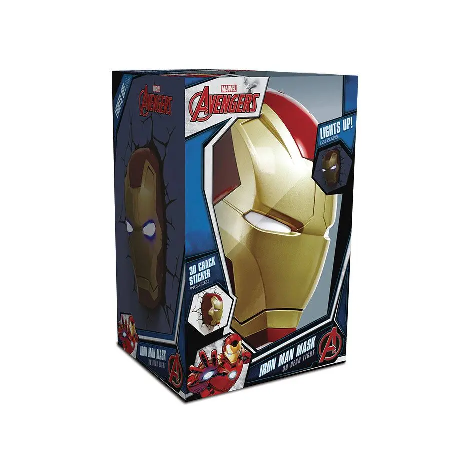 Marvel 3D LED lučka Iron Man fotografija izdelka