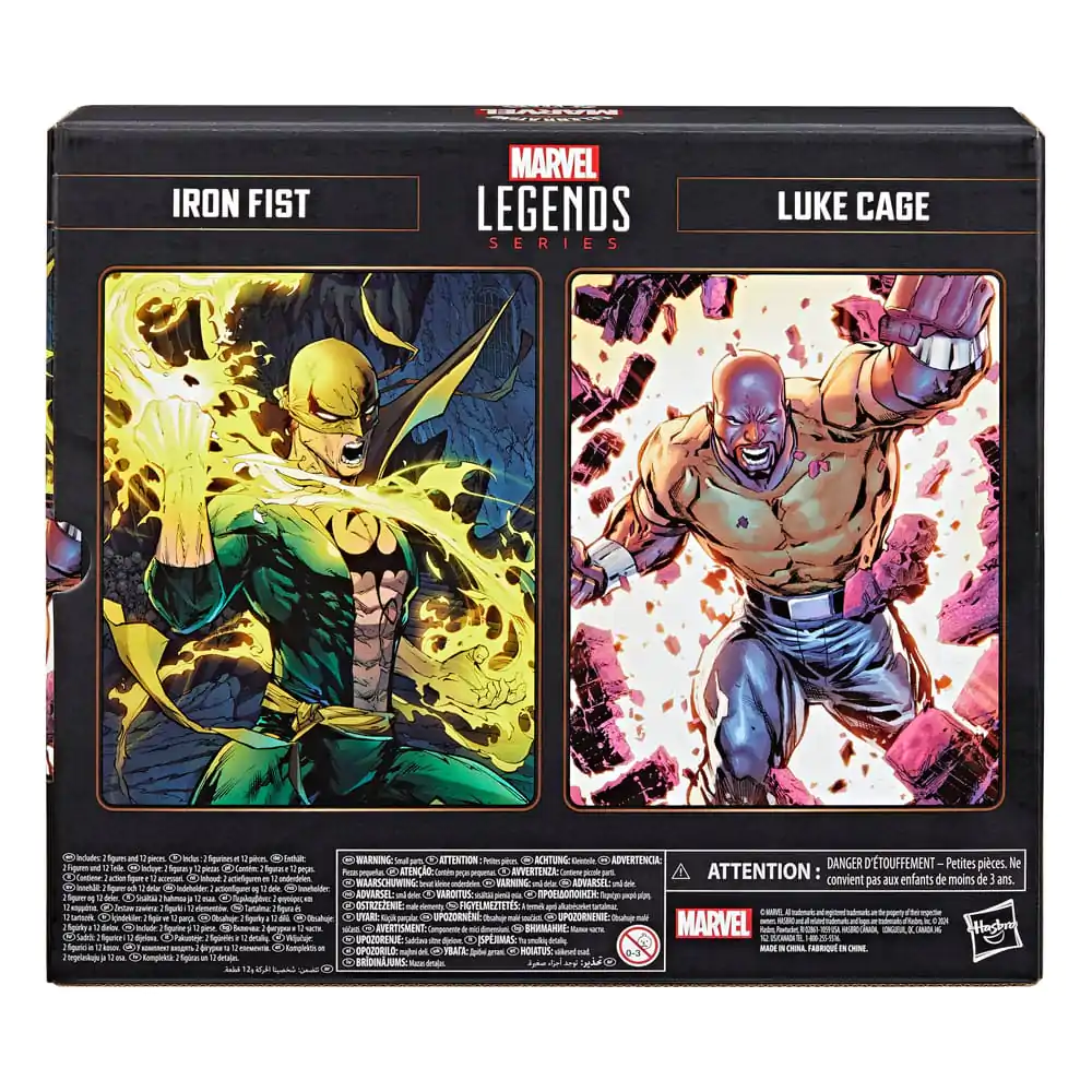 Marvel 85th Anniversary Marvel Legends akcijska figura dvojno pakiranje Iron Fist & Luke Cage 15 cm fotografija izdelka