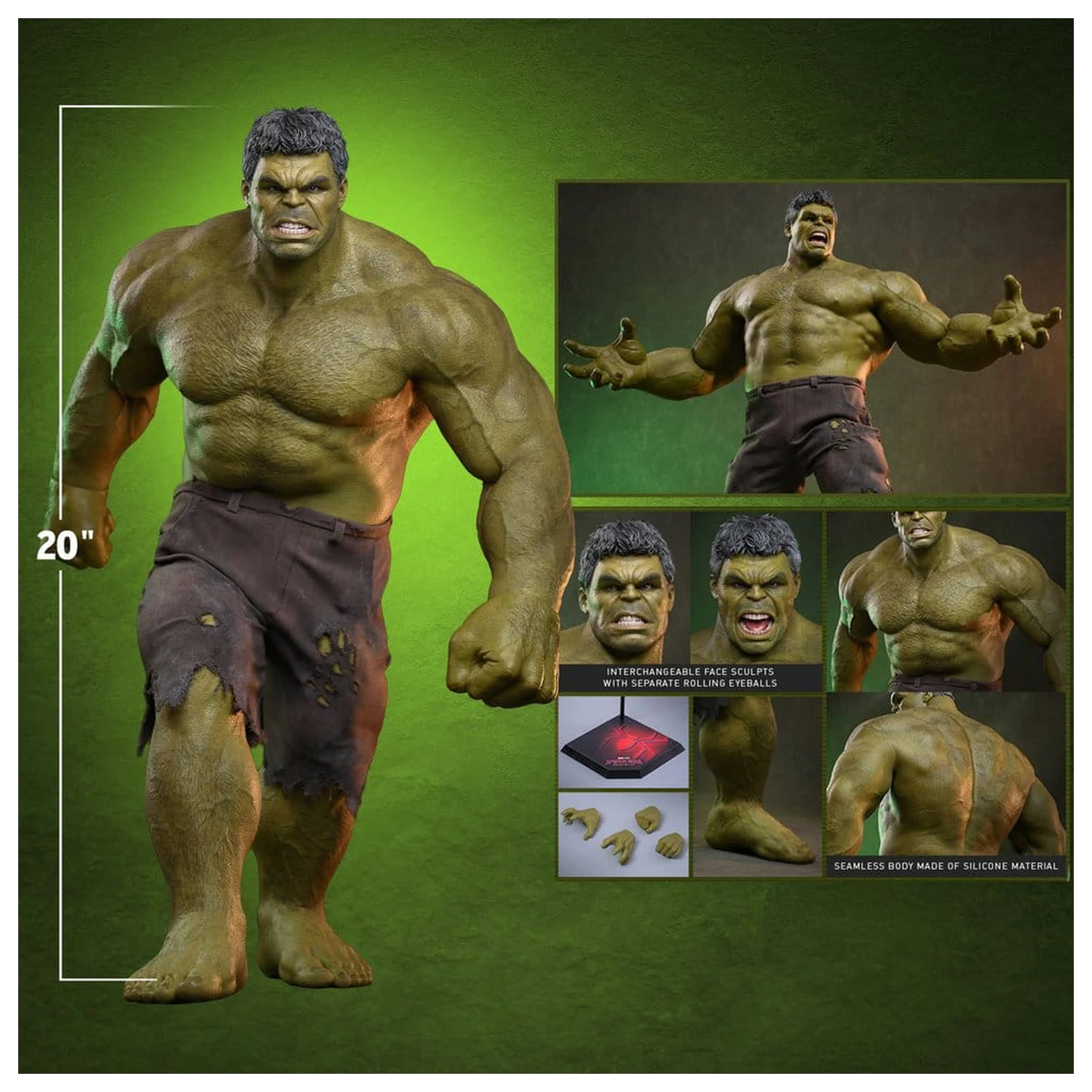 Marvel akcijska figura 1/6 Hulk 51 cm fotografija izdelka