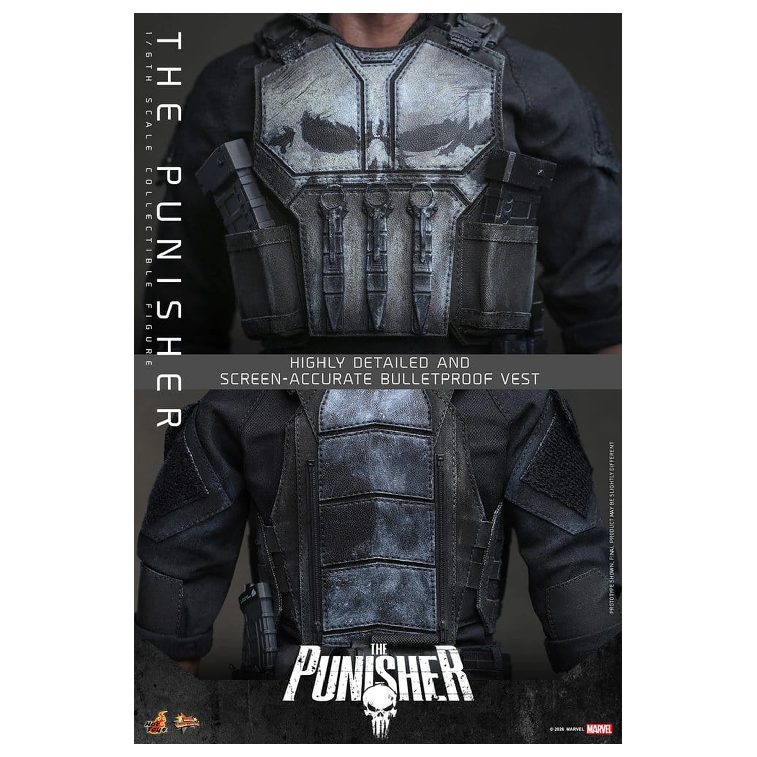 Marvel akcijska figura 1/6 The Punisher 31 cm fotografija izdelka