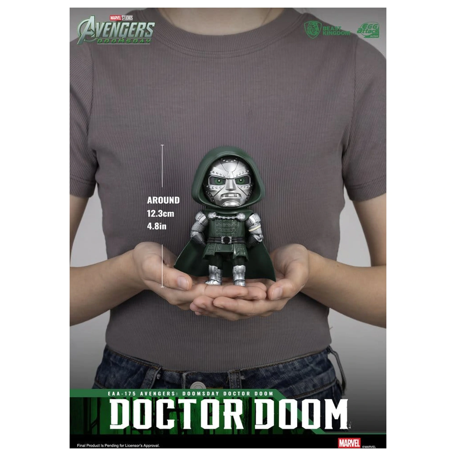 Marvel Akcijska figura Avengers: Doomsday Doctor Doom 12 cm fotografija izdelka